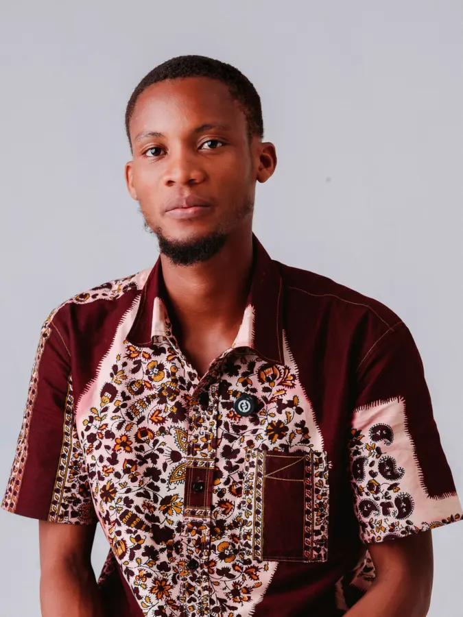 Chemise en pagne manches courtes