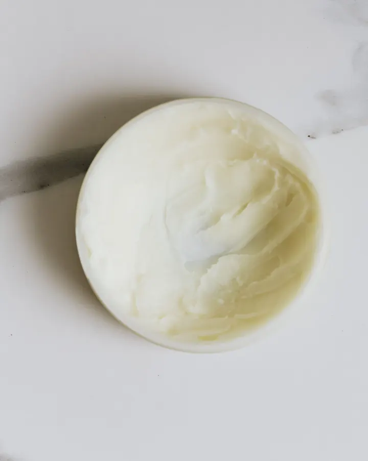 Crème hydratante au karité fouetté