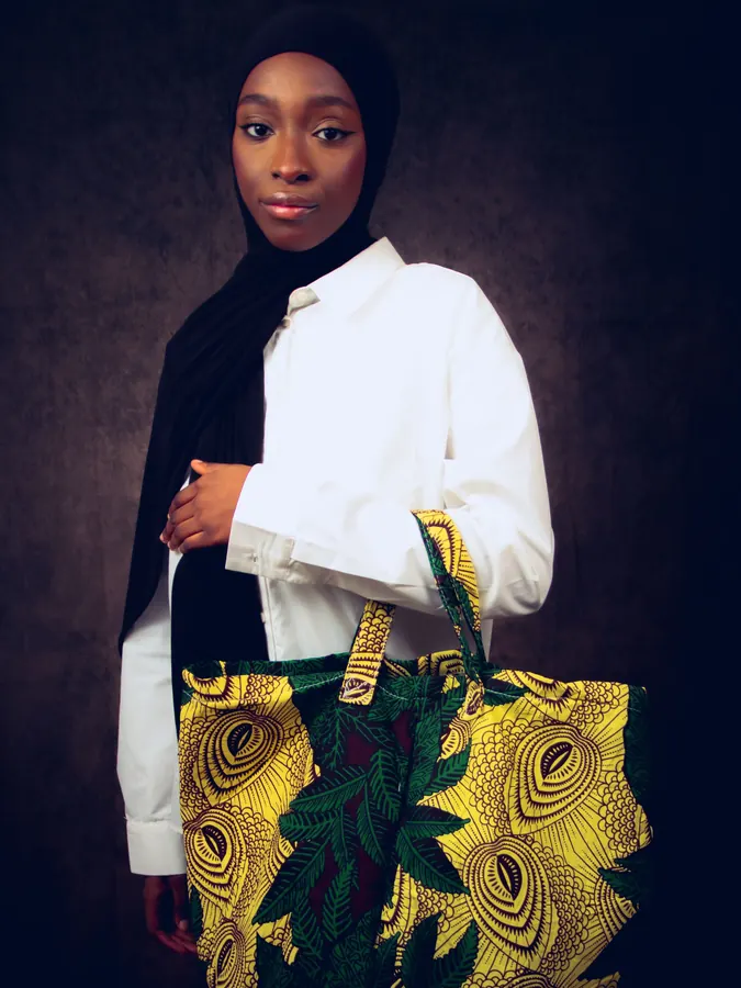 Cabas en pagne